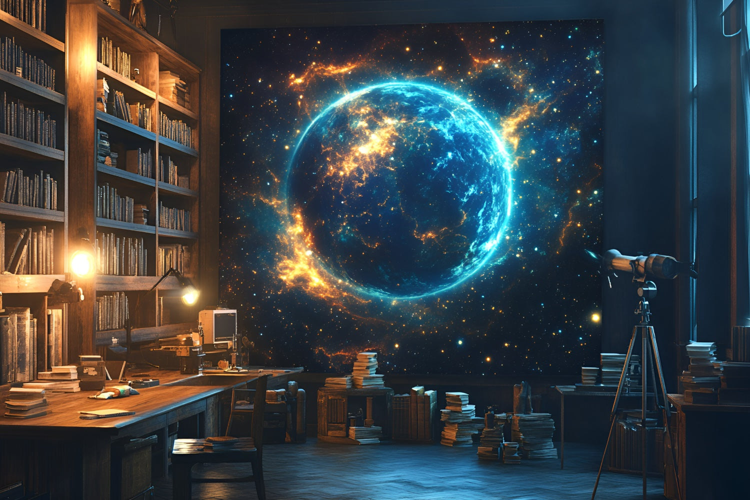 Back To School Backdrops Galactic Exploration Backdrop GQ6-150