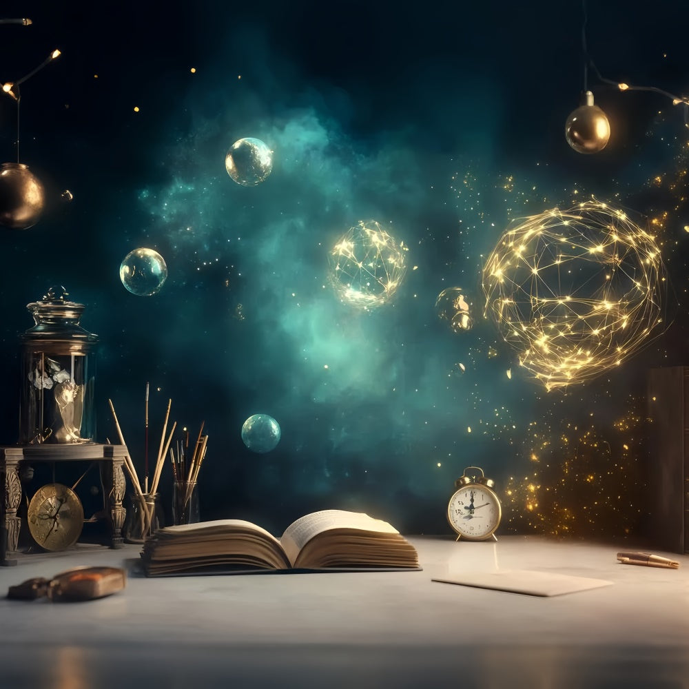 Back To School Backdrop Fantasy Cosmos Learning Backdrop GQ6-163