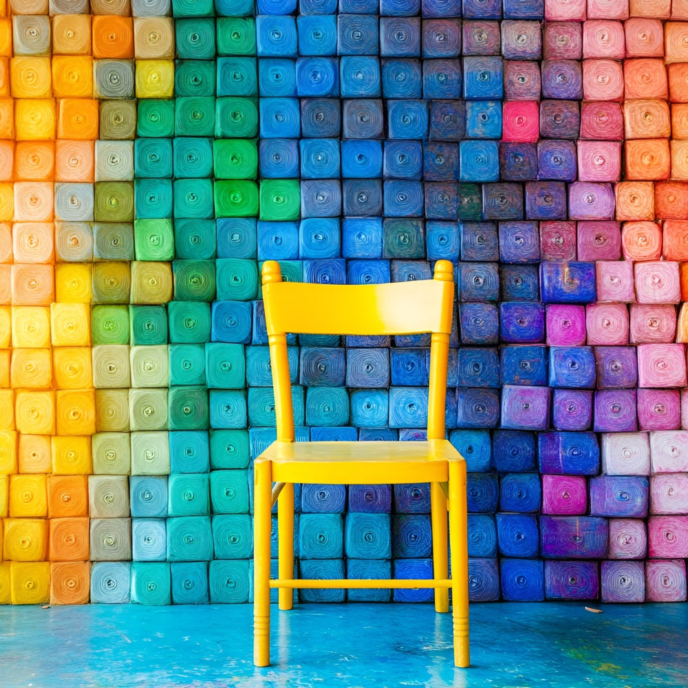 Back To School Backdrops Colorful Creative Space Backdrop GQ6-178