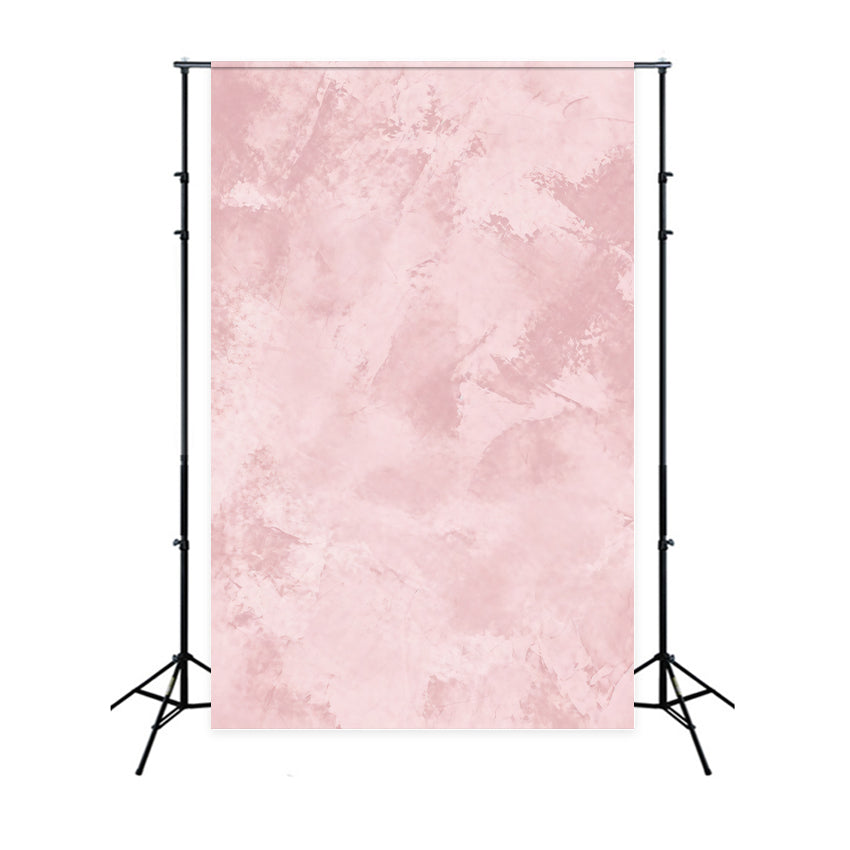 Blush Pink Backdrop Soft Blush Plaster Texture Wash Abstract Photography Backdrops GQ64-38