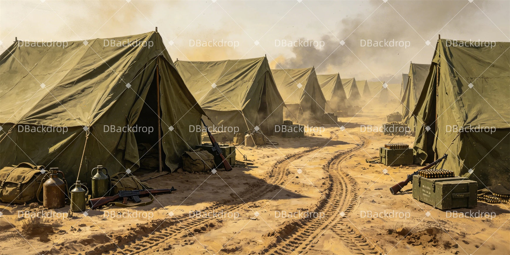 Movie Theater Backdrop Military Barracks Stage Backdrop Ideas GQ67-T27