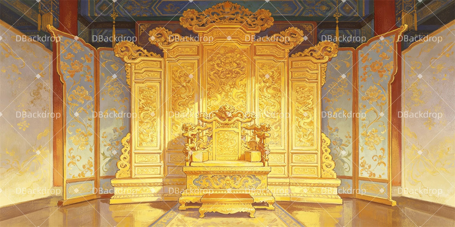 Stage Backdrop Ideas Imperial Throne Room Performance Backdrop GQ67-T38