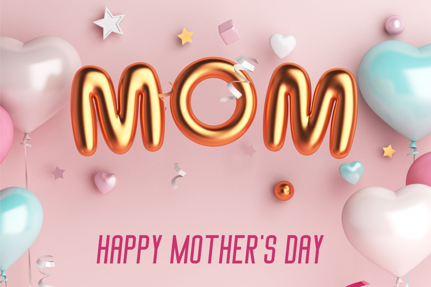 Mother's Day Backdrop Ideas Elegant Pastel Balloon Backdrop GTY3-145