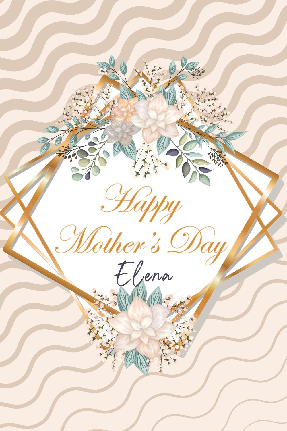 Backdrops For Mothers Day Sophisticated Cream Bloom Backdrop GTY3-165