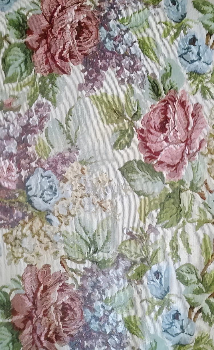 Floral Photo Backdrops Chic Embroidered Rose Sweep Backdrop LXX2-292