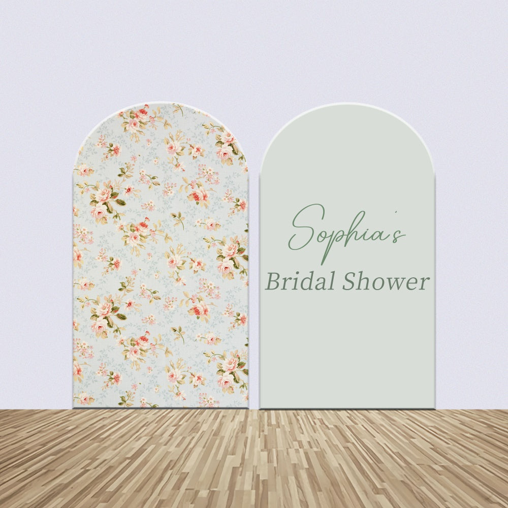 Backdrops For Bridal Shower Vintage Rose Arch Backdrop Kit LXX4-121