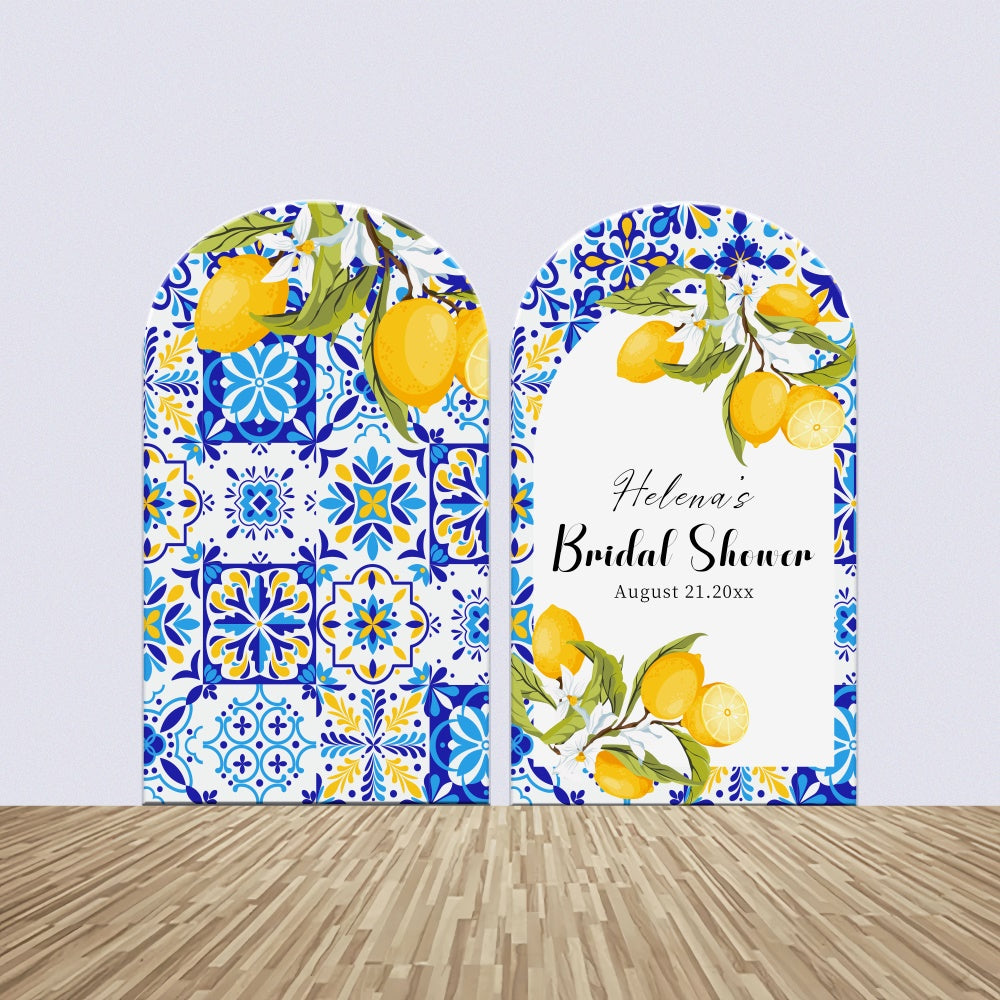 Bridal Shower Photo Backdrop Fresh Lemon Arch Backdrop Kit LXX4-126