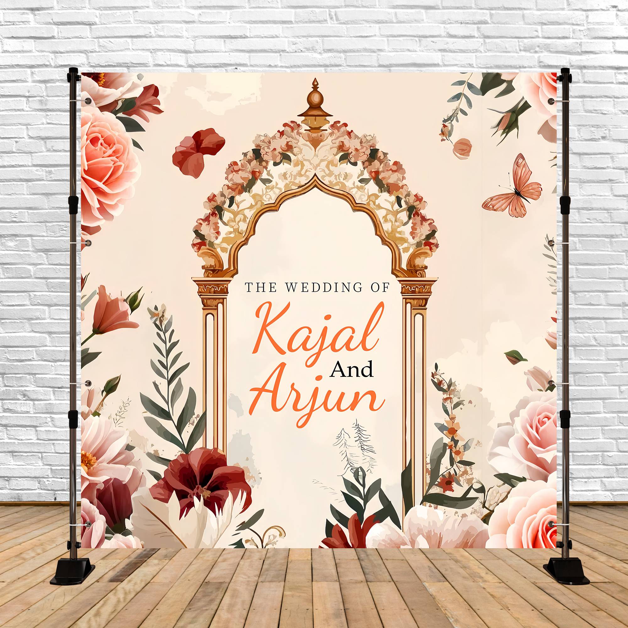 Wedding Backdrop Ideas Elegant Arch Flower Custom Backdrop LXX5-197