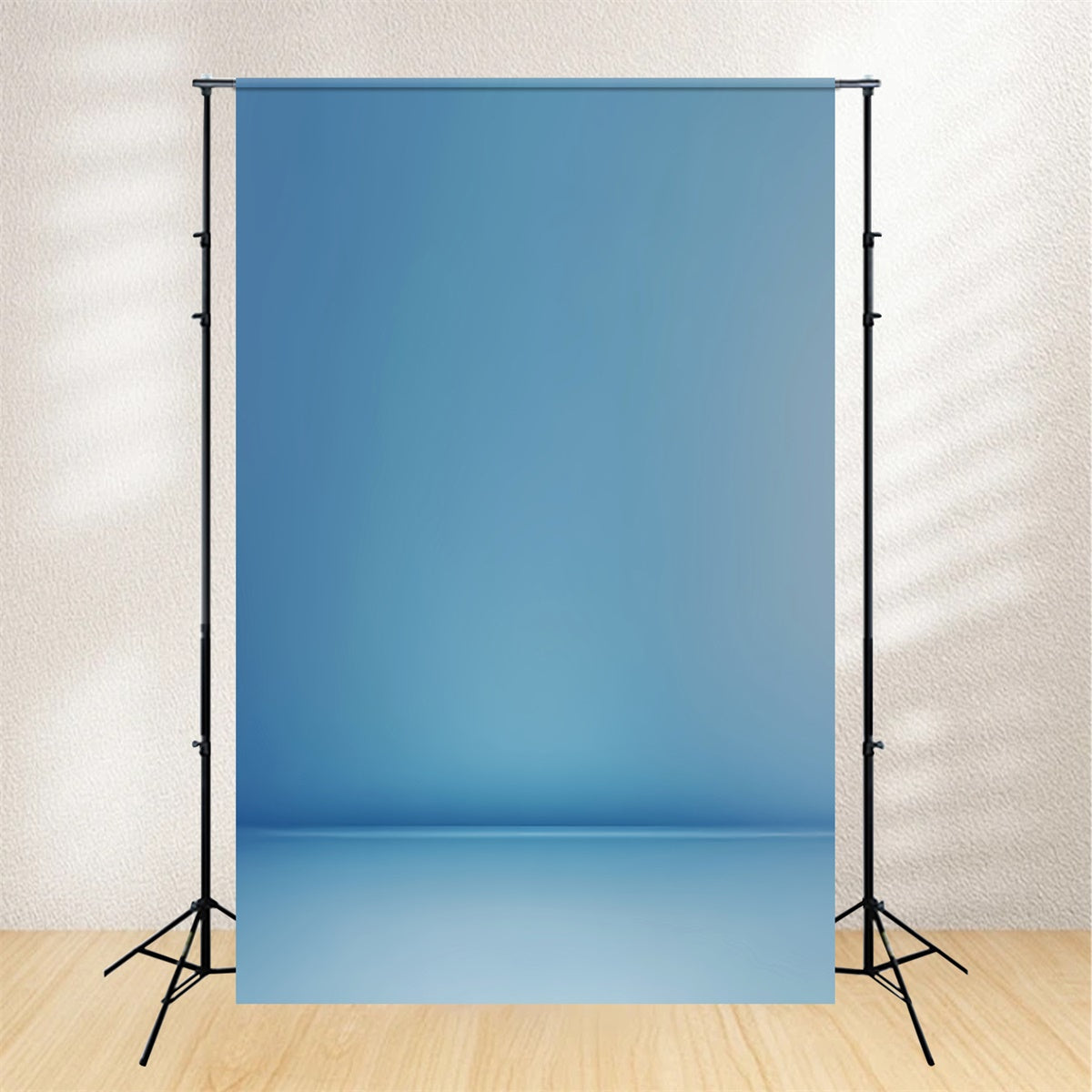 Blue Portrait Backdrop Cool Blue Gradient Backdrop LXX57-247