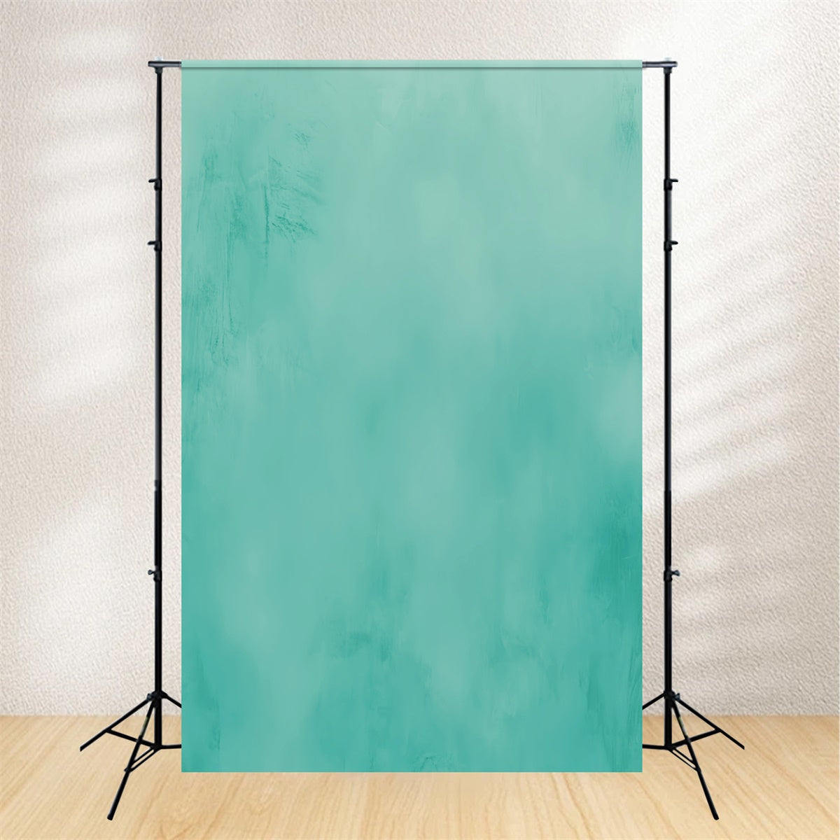 Teal Backdrop Mint Wash Textured Portrait Backdrop LXX57-252