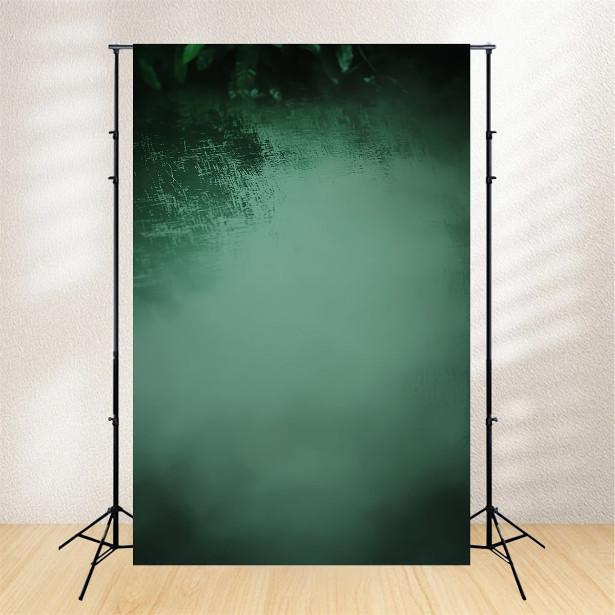 Green Backdrop Dark Forest Green Textured Video Backdrop LXX57-256