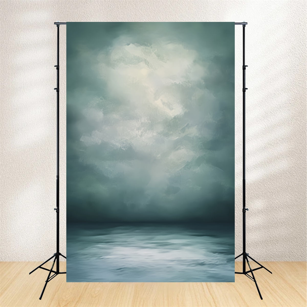 School Portrait Backdrop Coastal Cloud Wash Backdrop LXX57-259