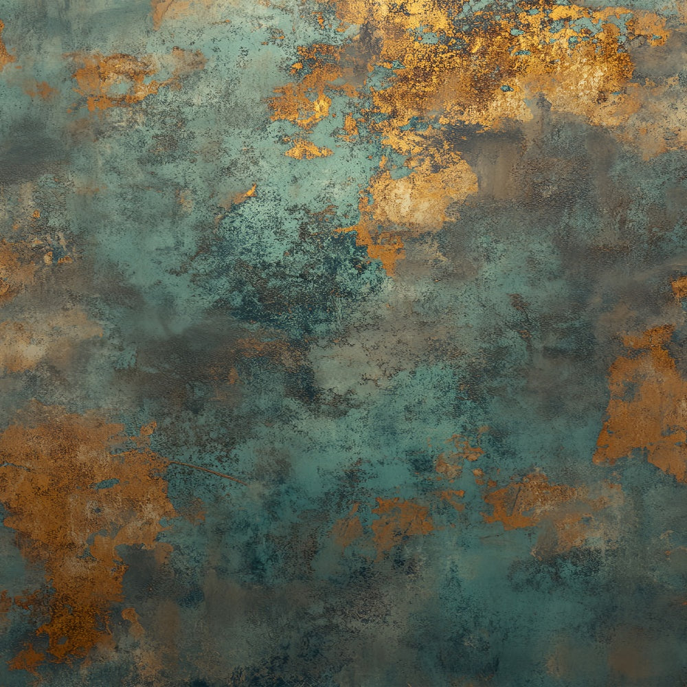 Portrait Backdrop Patina Copper Oxidized Grunge Backdrop LXX57-260