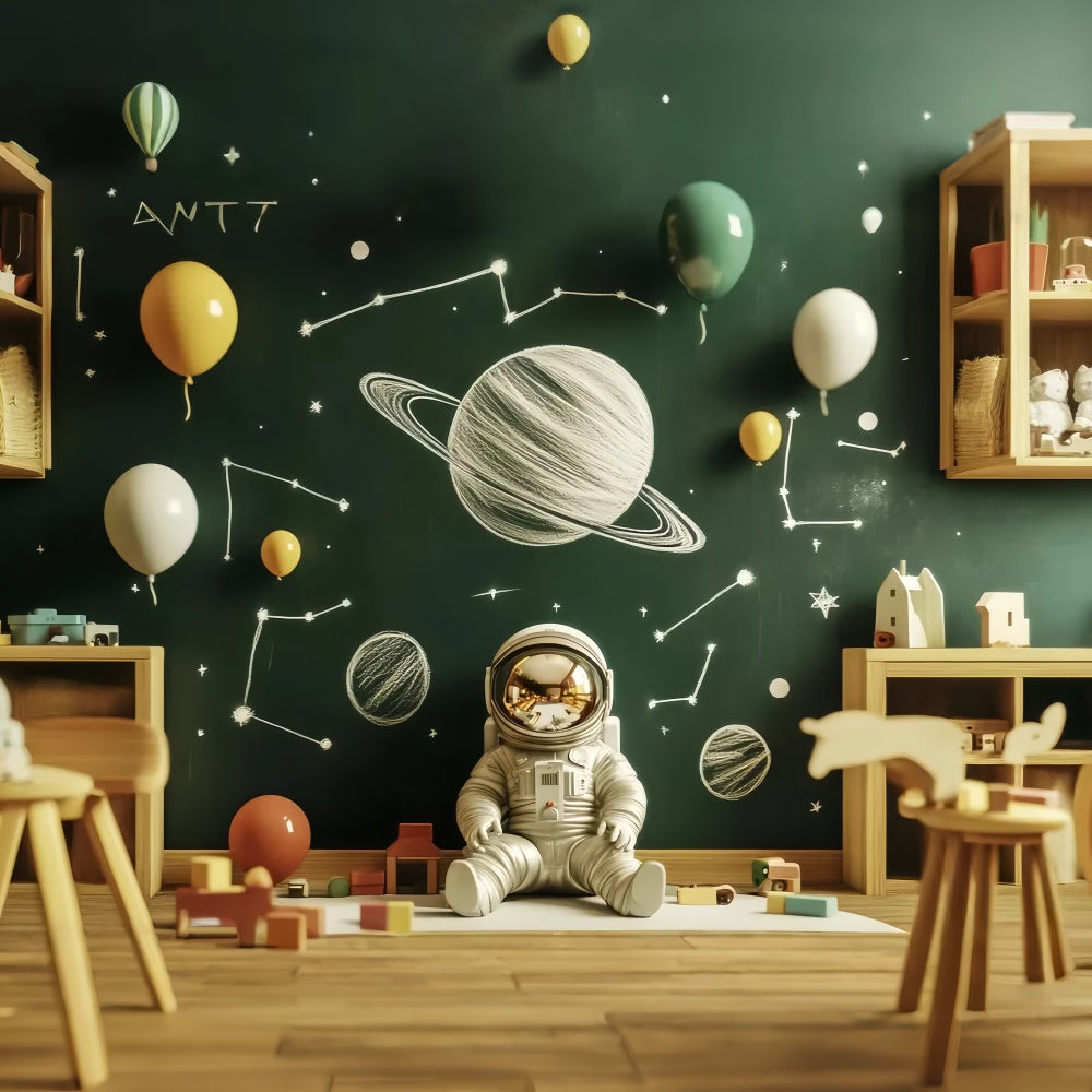 Back To School Photo Backdrop Galaxy Explorer Backdrop LXX57-40