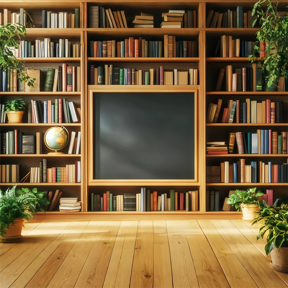 School Picture Backdrop Classic Book Nook Backdrop LXX57-41