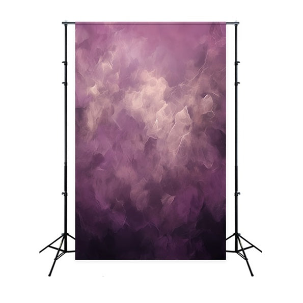 Abstract Backdrop Backdrop Lavender Cloudy Marble Effect Dance Backdrops LXX59-23