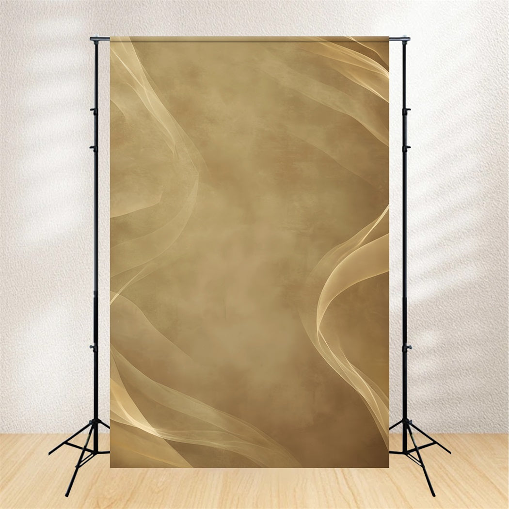 Abstract Dance Studio Backdrop Golden Abstract Flowing Texture Dance Backdrop LXX59-3