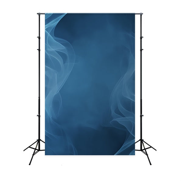 Abstract Dance Studio Backdrop Blue Abstract Flowing Texture Dance Backdrops LXX59-4