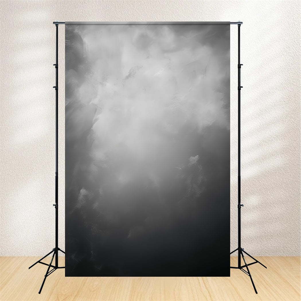 Abstract Dance Studio Backdrop Soft Gray Cloudy Texture Dance Backdrop LXX59-5