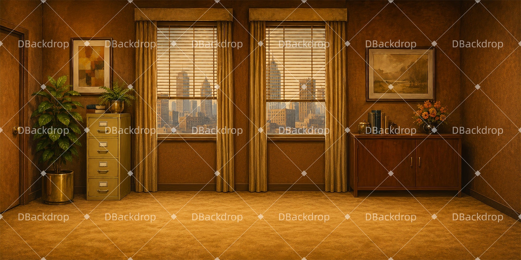 Theater Backdrops For Sale Classic Office School Play Backdrops LXX66-T26