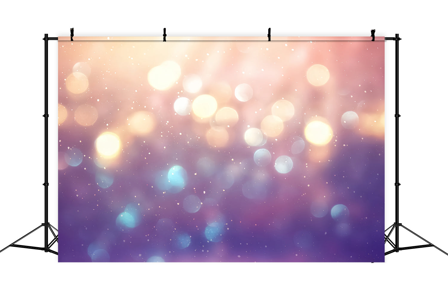 Bokeh Backdrop Soft Gold Sparkles Bokeh Photo Backdrop MRR10-31