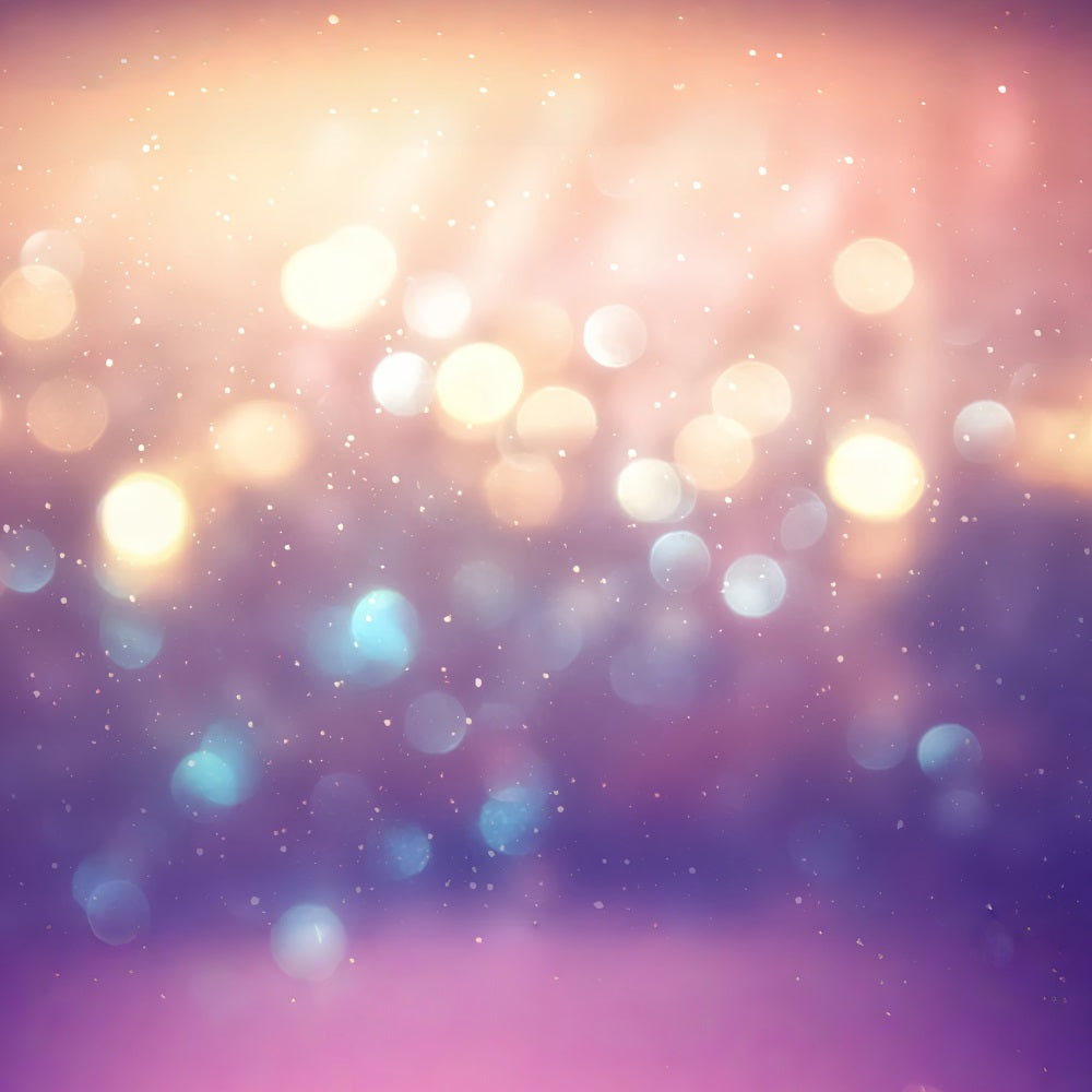 Bokeh Backdrop Soft Gold Sparkles Bokeh Photo Backdrop MRR10-31