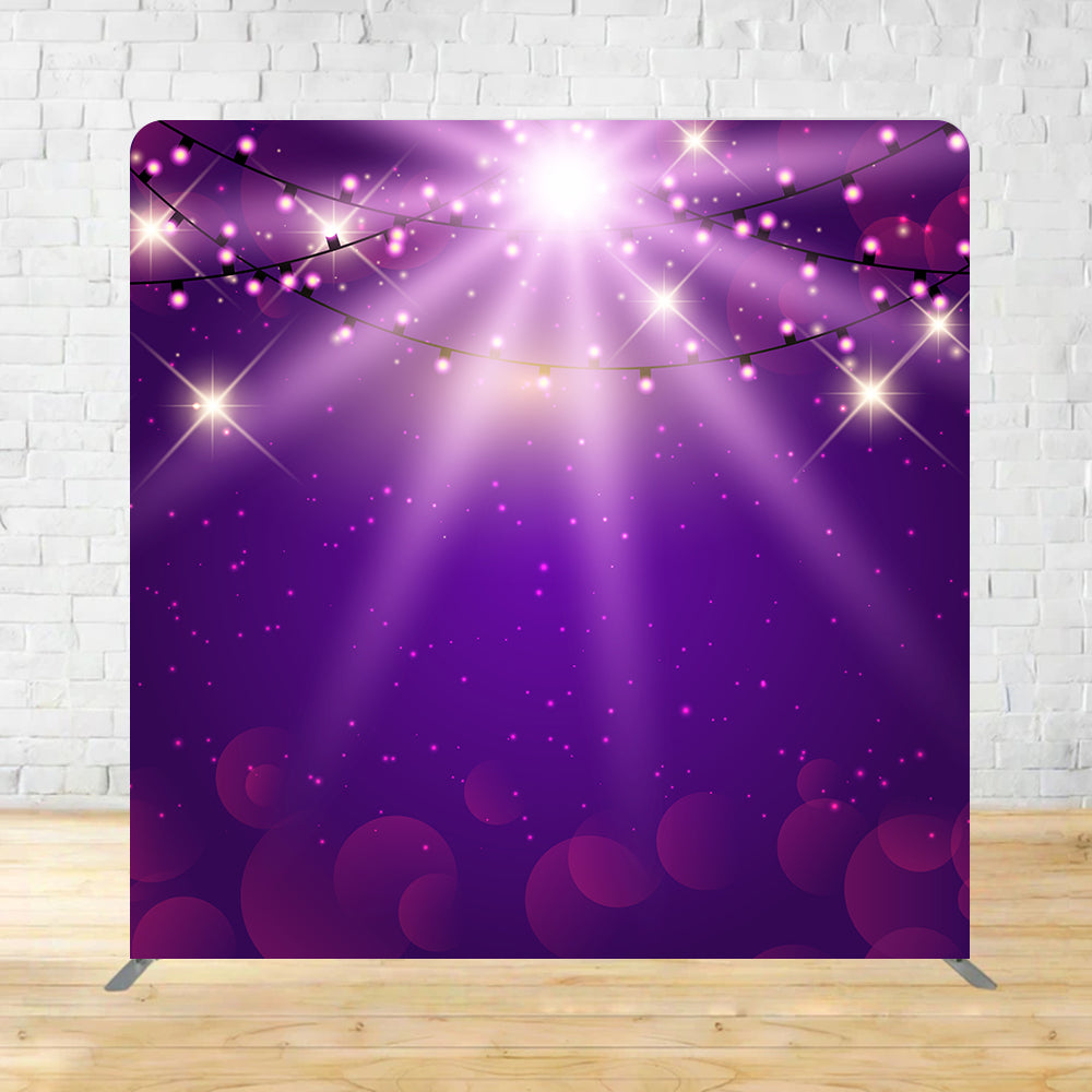 Tension Backdrops Purple Stage Lights Dance Party Backdrop MRR11-23