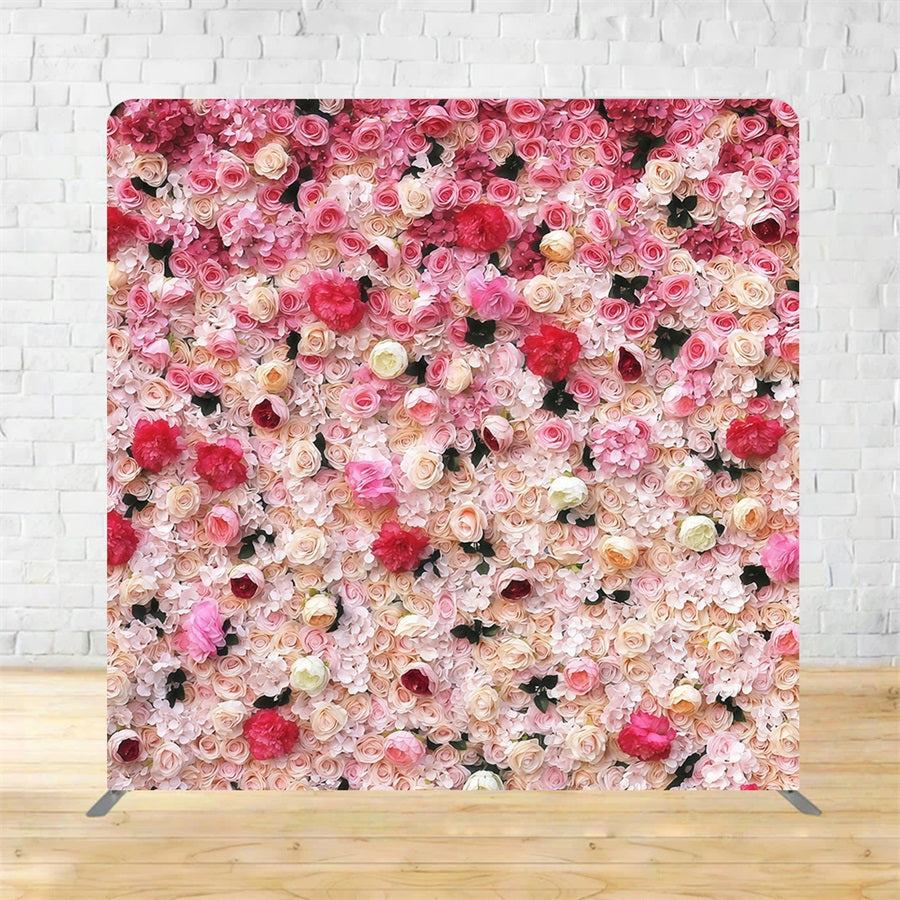 Tension Backdrops Rose Flower Wall Valentine's Day Backdrop MRR11-59