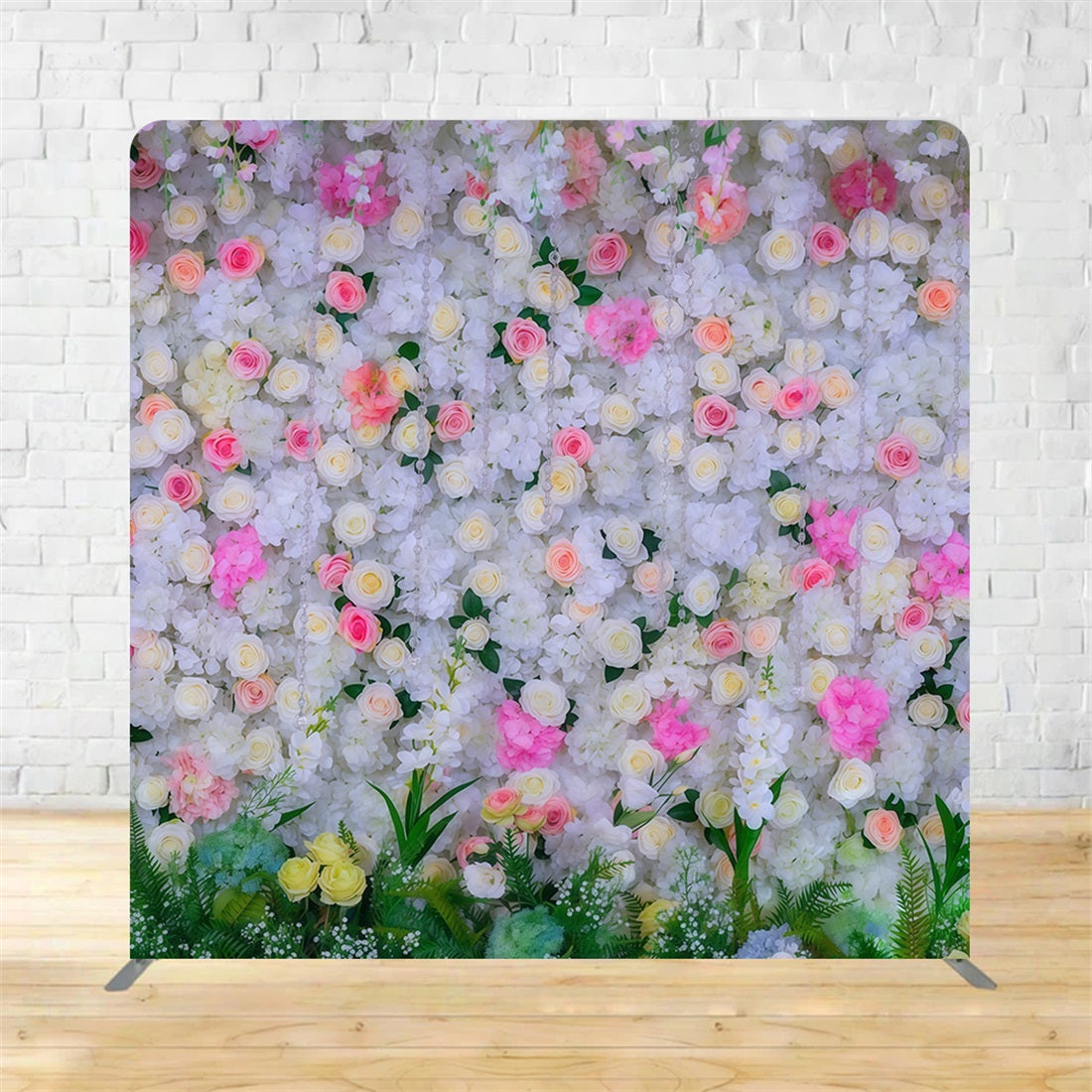 Square Shape Tension Fabric Display Arch Flower Wall Wedding Backdrop MRR11-63