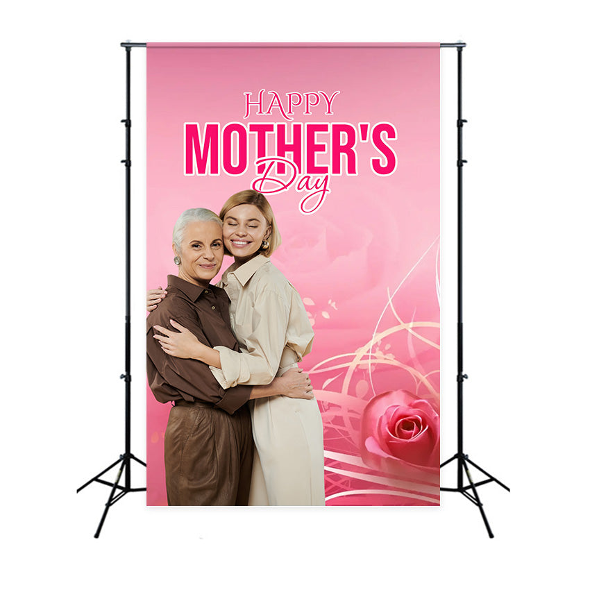 Backdrop For Mothers Day Classic Rose Celebration Personalised Backdrop MRR3-71
