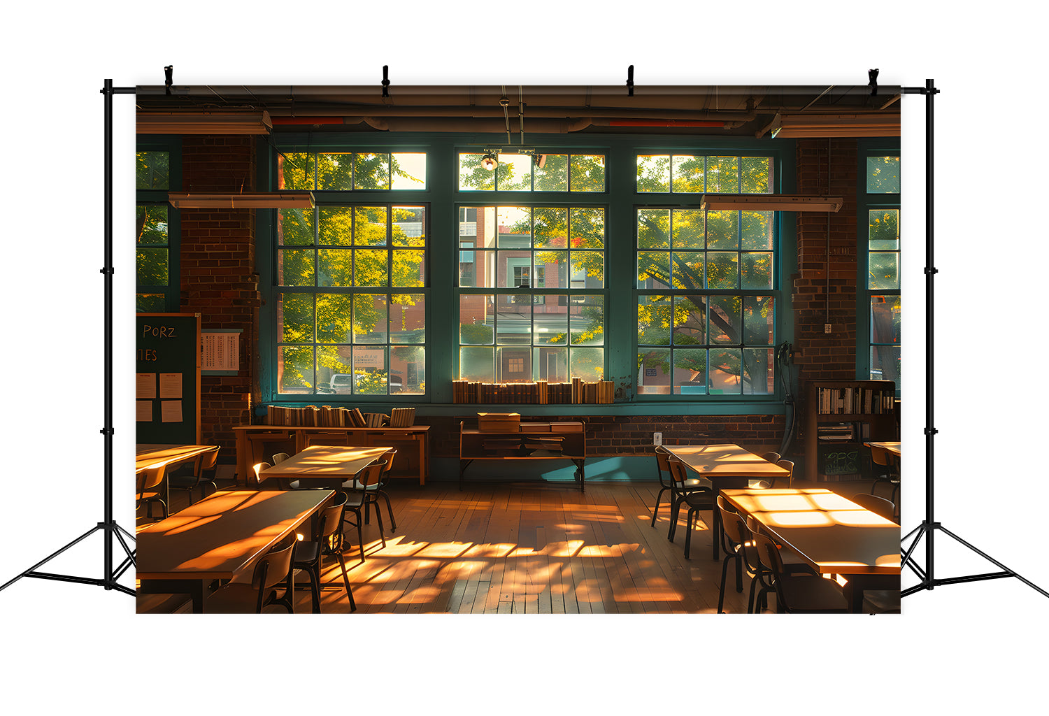 Afternoon Classroom Back to School Backdrop RR7-189