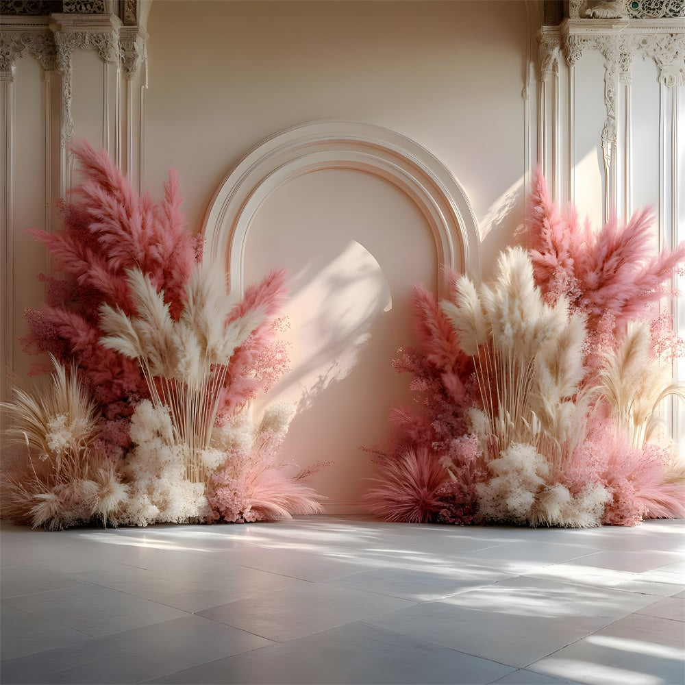 Sunset Hues Bohemian Wedding Arch Backdrop RR8-492