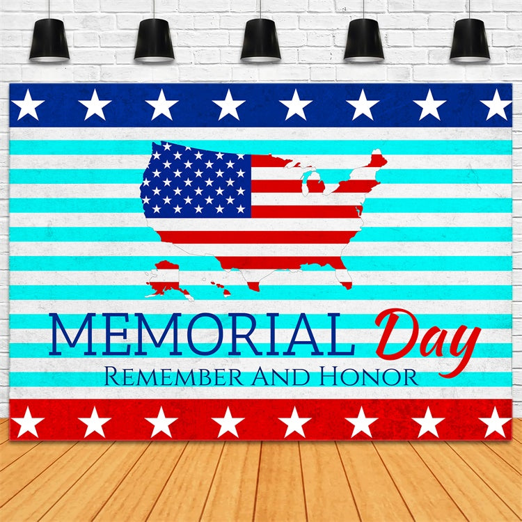 Memorial Backdrop Ideas Tribute Honor Map Backdrop TWW4-69