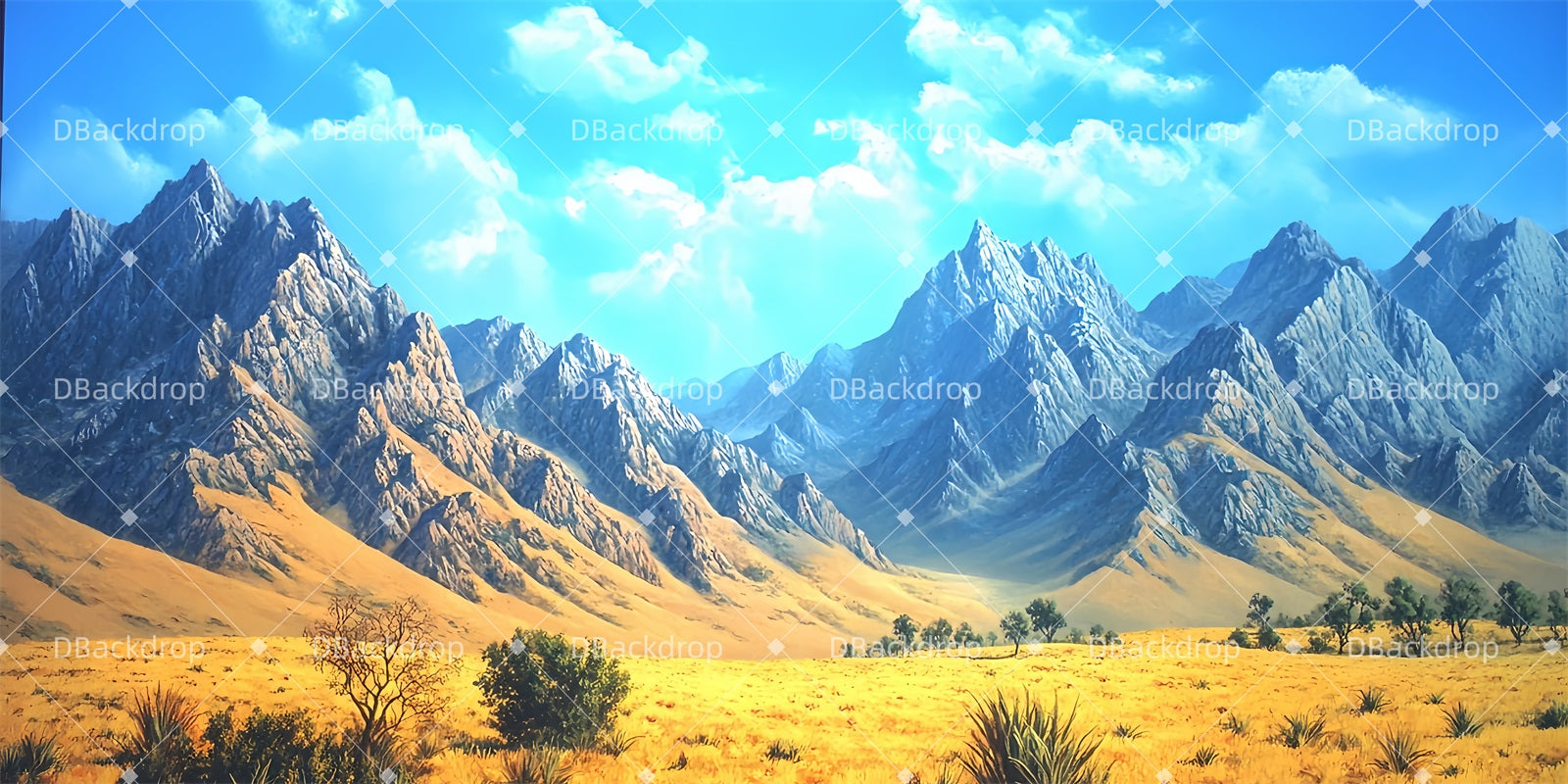 Dance Stage Backdrop Canaan Famine Scene Church Stage Backdrops TWW510-T10