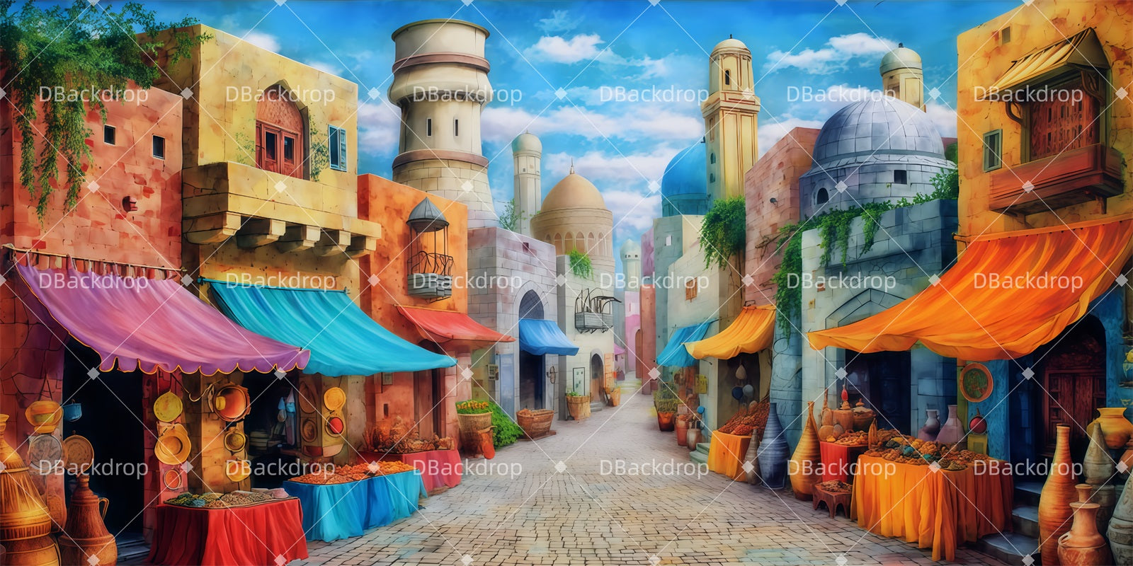 Performance Backdrops Potiphar's-Palace School Play Backdrop TWW510-T3