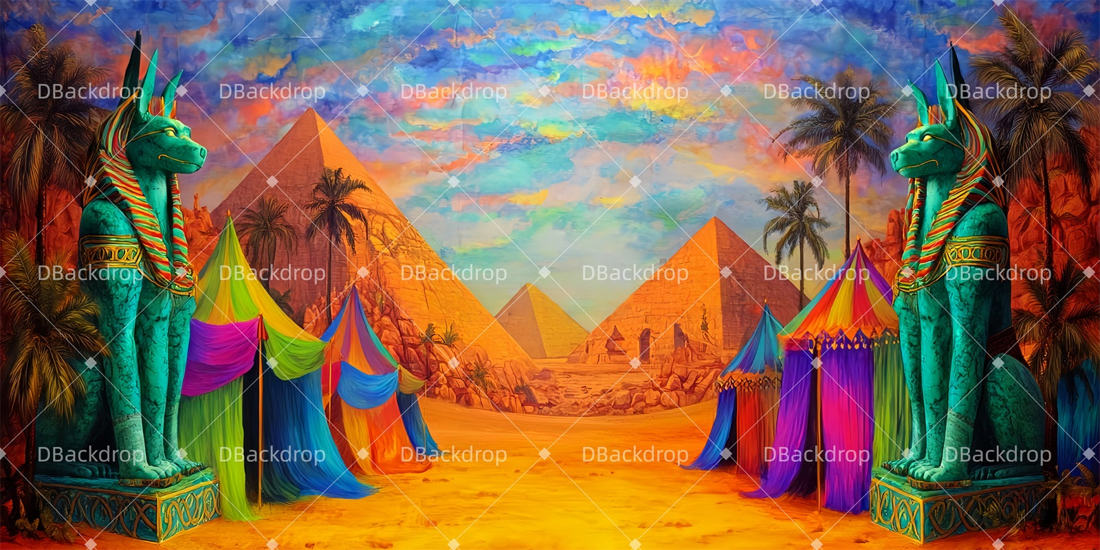 Dance Recital Backdrop Vizier Appointment Musical Backdrop TWW510-T8
