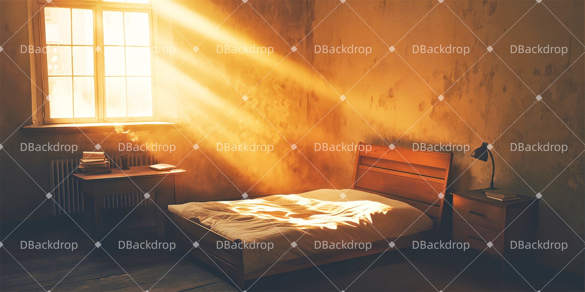 Performance Backdrops Cosette's Room Professional Stage Backdrops TWW511-T98