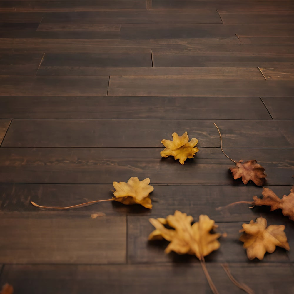 Backdrop Floor Walnut Fallen Leaves Floor Backdrop TWW57-20
