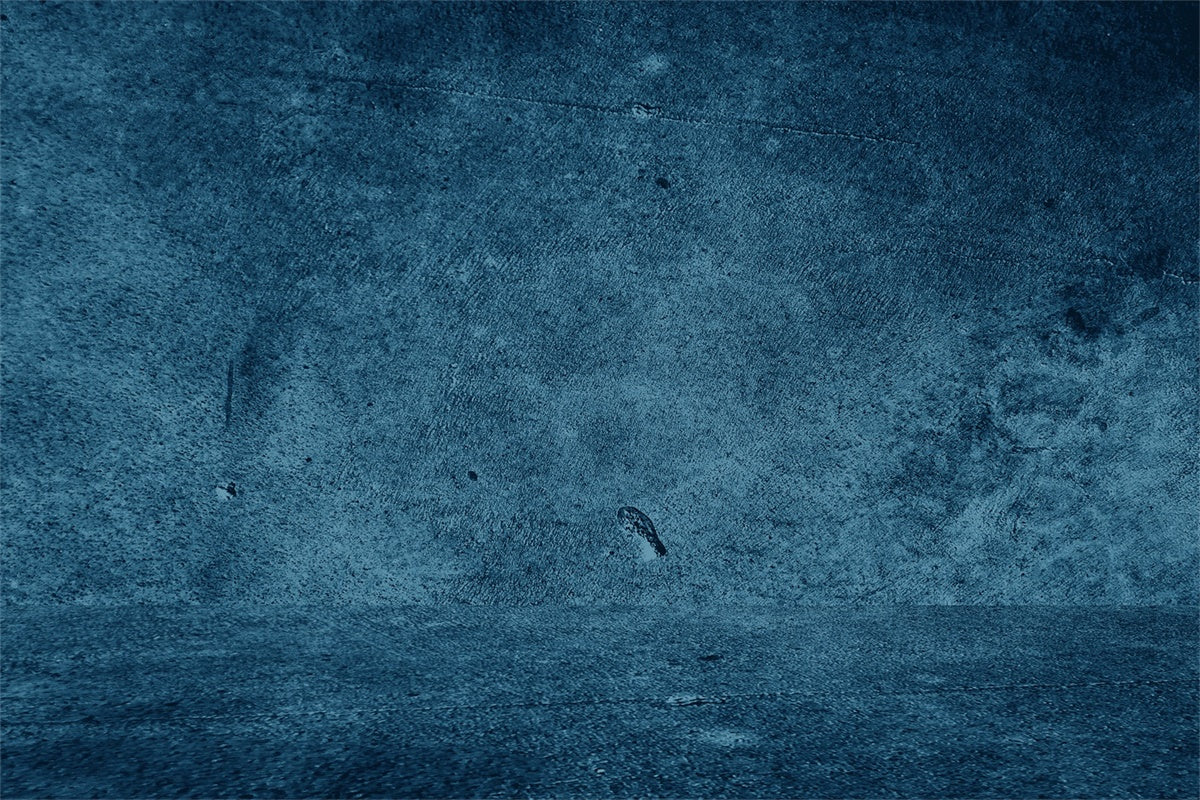 Concrete Floor Backdrop Moody Blue Texture Floor Backdrop TWW57-29