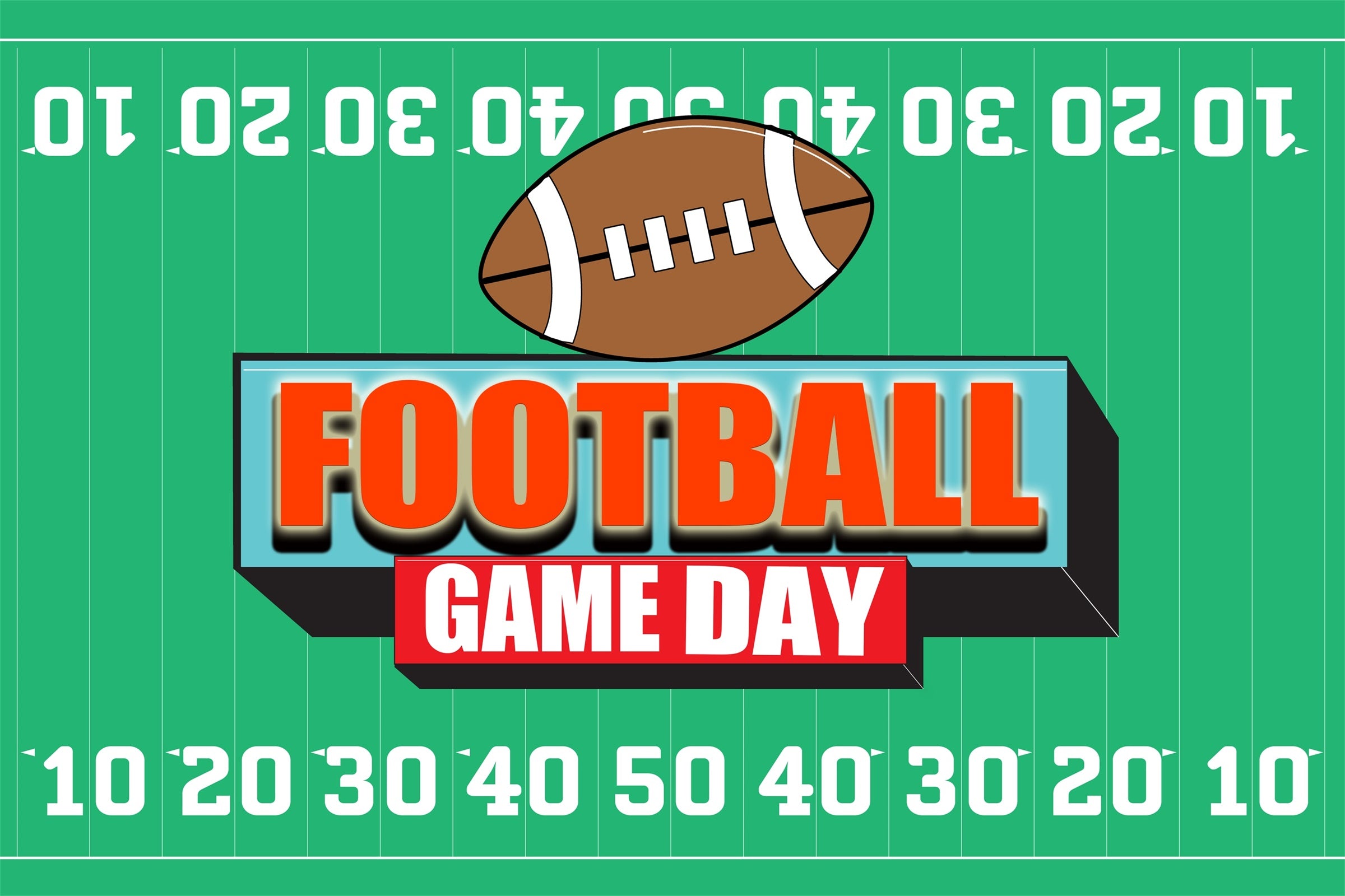 Sports Backdrop Retro Game Vibes Sports Event Backdrop TWW6-19