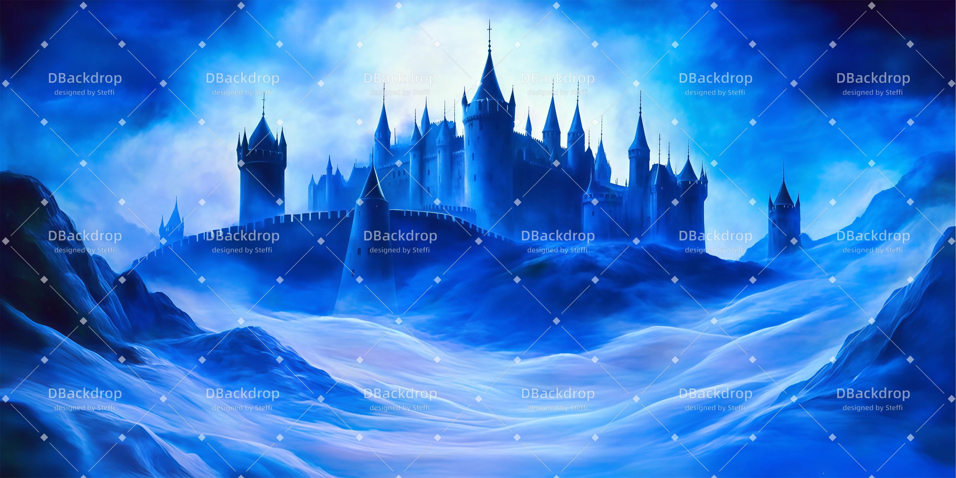 Musical Backdrops Witch's Castle Theatre Stage Backdrop CSH59-T100