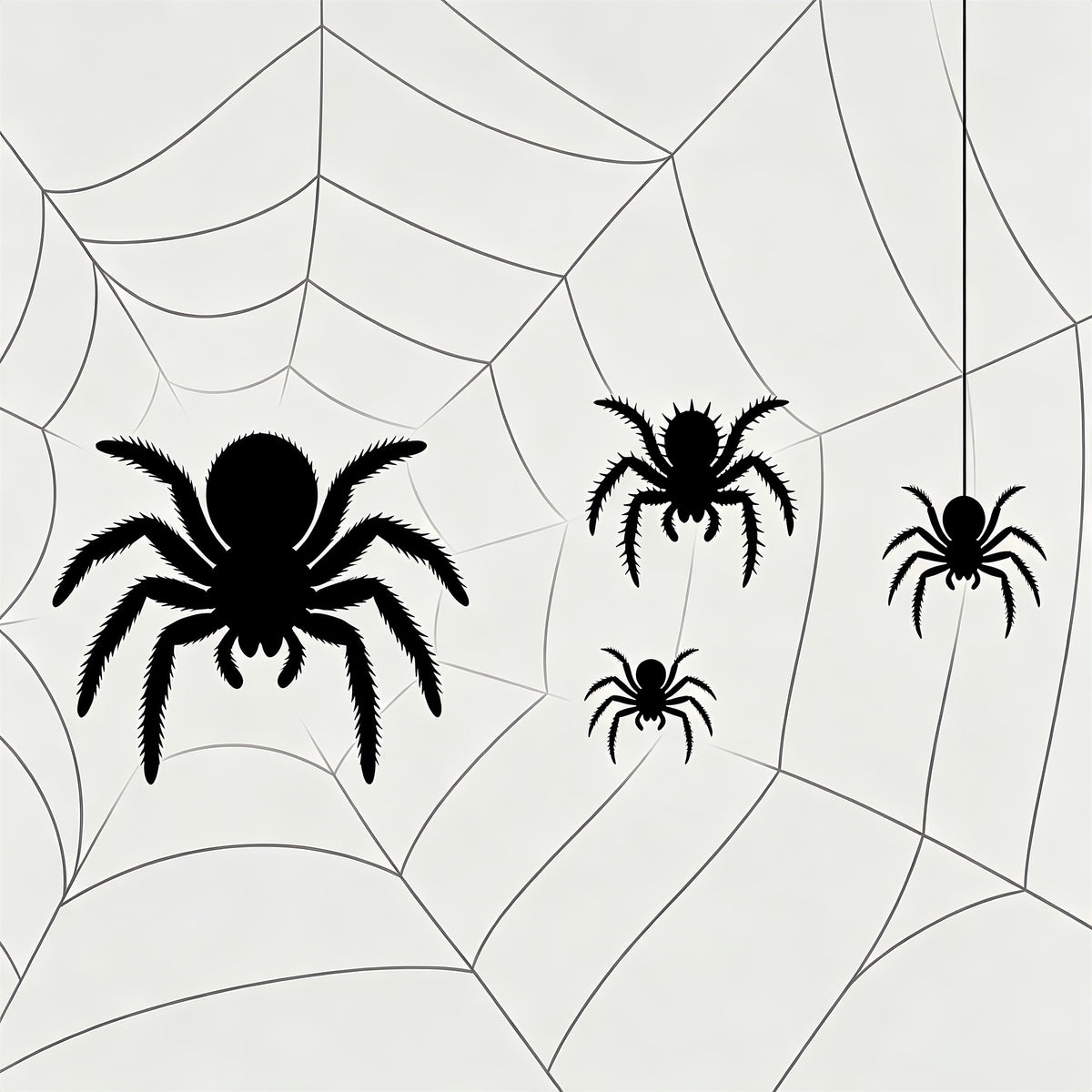 Spider Web Garage Door Cover Spider Web Silhouette Pattern Halloween Party Garage Door Cover ZTT68-18-1 car