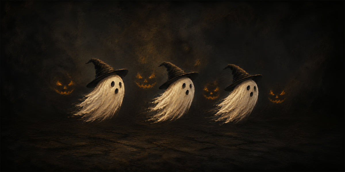 Ghost Halloween Garage Door Cover Floating Ghost Pumpkin Shadow Halloween Garage Door Decoration ZTT68-29-2 car
